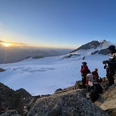 sunrise above kolahoi glacier, Kolhoi Peak
