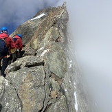 the last 300 ft and the Chief Gendarme, Kolhoi Peak