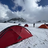 advance summit  camp  Kolahoi Glacier, Kolhoi Peak