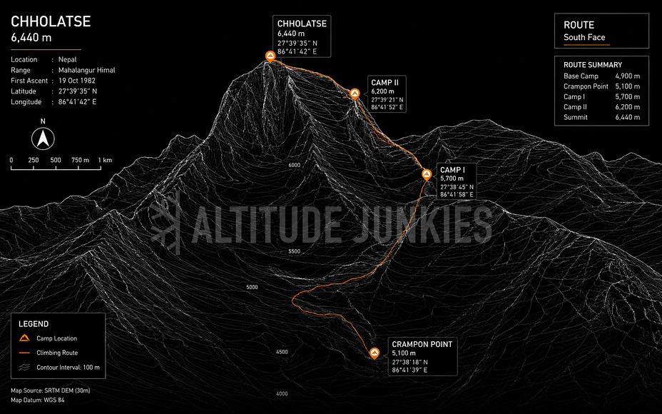 AJ Cholatse Complete Route Guide