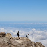 Decent Into The Clouds, Mount Egmont/Taranaki