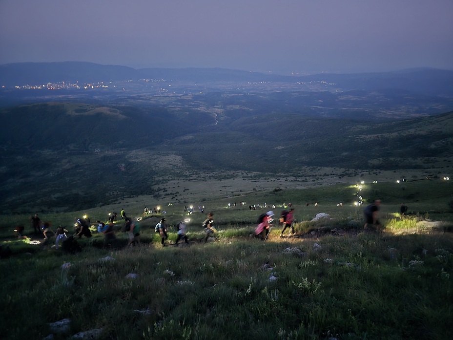 Noćni uspon pod lampama, Šiljak Rtanj