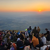 Izlazak sunca, Šiljak Rtanj