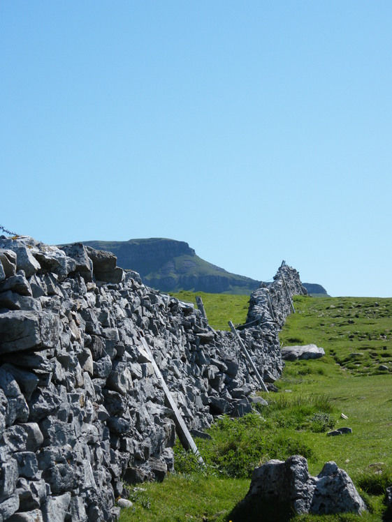 Penyghent in the sunshine, Pen-y-ghent