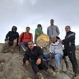 Azad kooh Peak or Shahzadeh Kaj Gardan, آزاد کوه