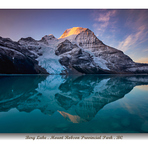 Berg Lake,, Mount Robson