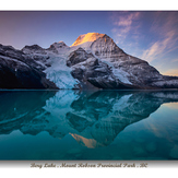 Berg Lake,, Mount Robson
