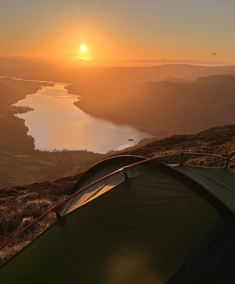 Wild camp Sheffield Pike 