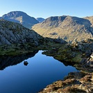 Haystacks summit tarn