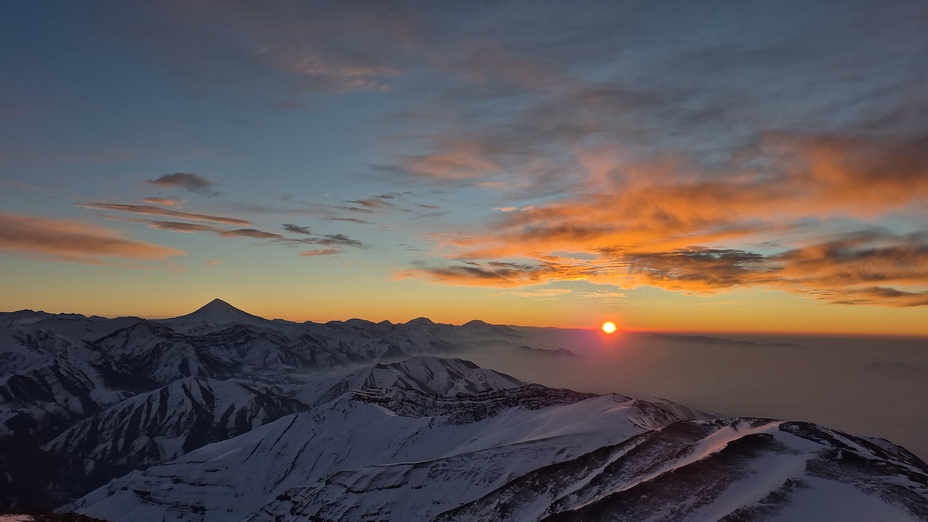 sunrise on Tochal