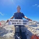 En la montana mas alta de Baja California, Picacho del Diablo