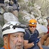 En camino hacia el objetivo, Picacho del Diablo