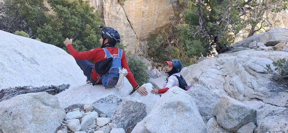 Descansando, Picacho del Diablo
