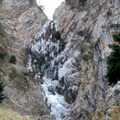 Tsapournia's waterfalls 1350 m