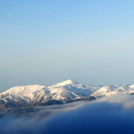 Panachaikos's peaks from Mt Erymanthos 1500 m