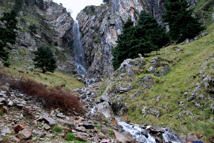 Gremistos falls  1350 m, Erymanthos
