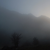 fog on the hill 1250m, Erymanthos