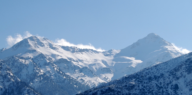 Erymanthos view from Tsapournia