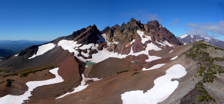 East Face from Broken Hand, Broken Top