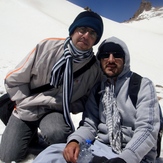 mahmoud & mohsen in top of sabalan, سبلان