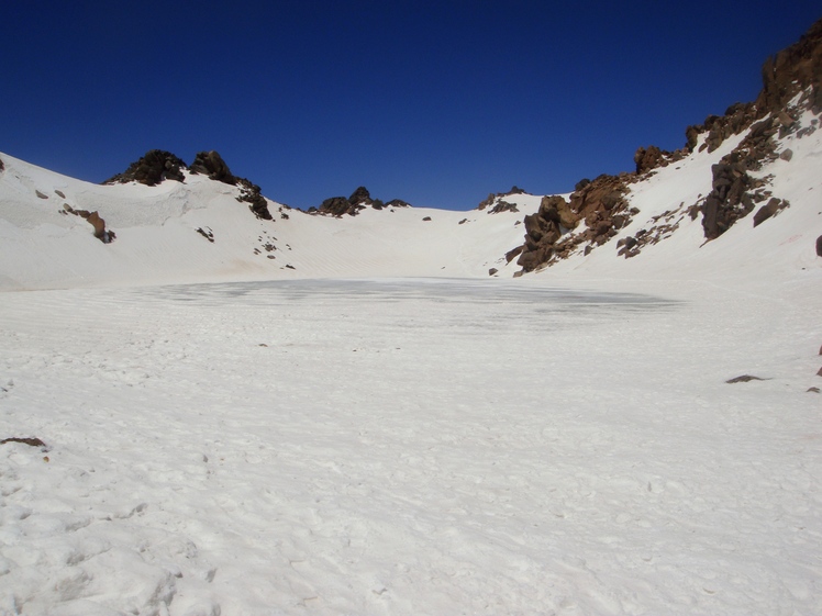 sabalan peak lake, سبلان