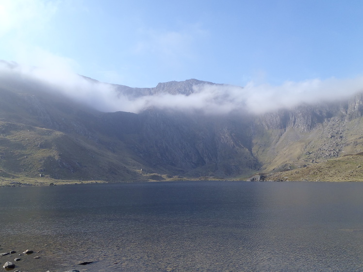 Devils Kitchen between Y Garn and Glyder Fawr