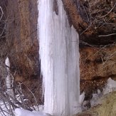 Ghalat icefall in winter