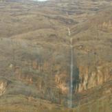 Seasonal waterfall with name Goreye Siyah, Ghalat