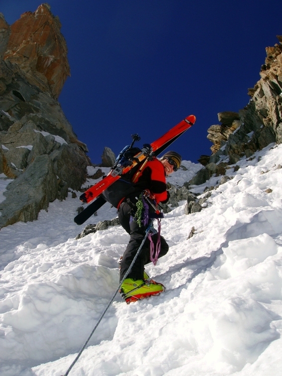 Ali Saeidi NeghabeKoohestaN, Le Châtelet (Mont Blanc)