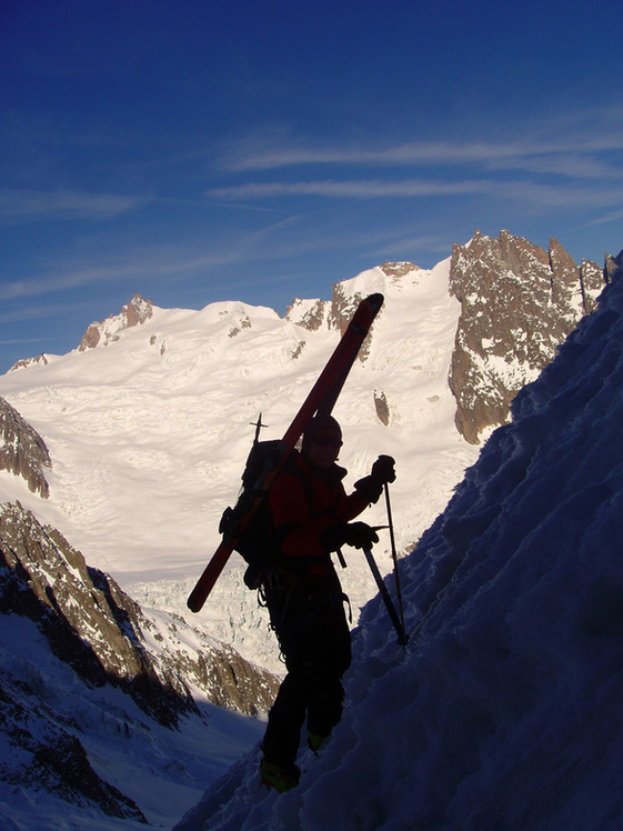 Ali Saeidi NeghabeKoohestaN, Le Châtelet (Mont Blanc)
