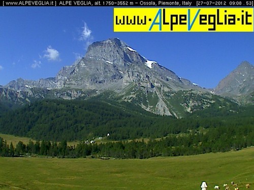 Live Webcam: Monte Leone and Alpe Veglia