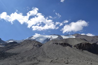 Mt. El Plomo during summer photo