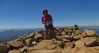 Solo on Freel Peak photo