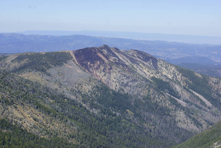 From Mt. Aix, Nelson Butte