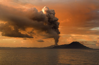 Rabaul caldera photo