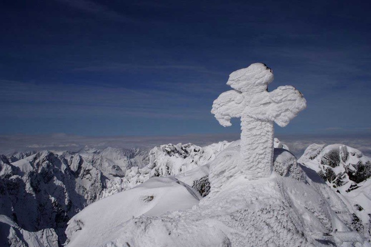 Winter shot of summit, Gerlach