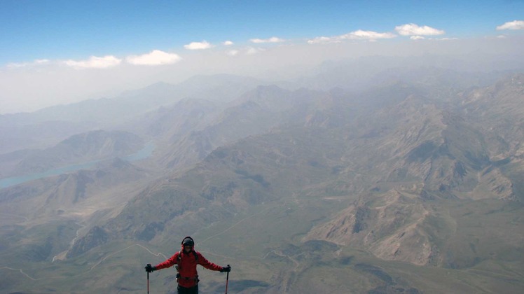 west view from damavand, Damavand (دماوند)