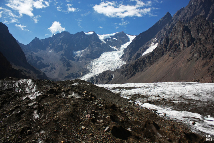 Nevado Juncal from North glacier