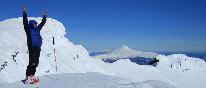 Cumbre del Volcan Lonquimay 