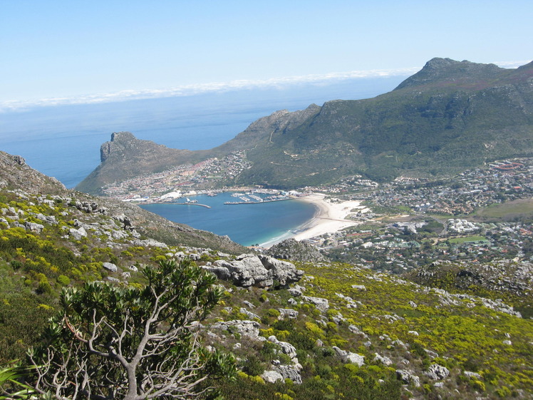 View towards Simonstown, Constantiaberg