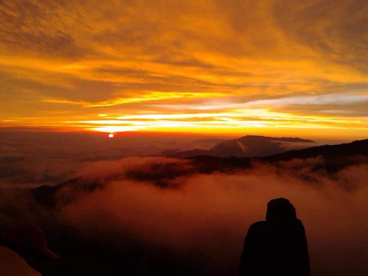 Atardecer, Crestones, Chirripó, Costa Rica., Cerro Chirripo