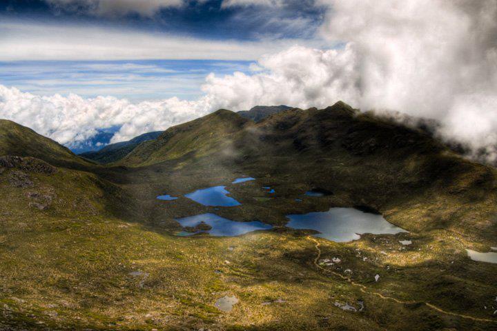 Valle de las Morrenas, Chirripó Costa Rica., Cerro Chirripo