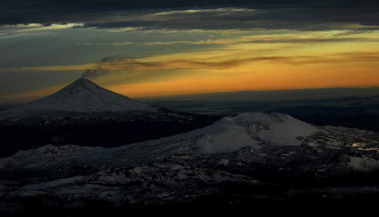 Volcanes Villarrica y Quetrupillan, Volcan Lanin