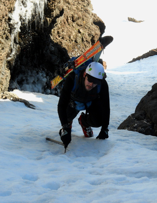 Ascendiendo al Chapelco Grande