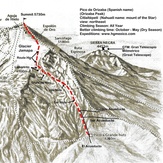 Pico de Orizaba Climbing route 2012