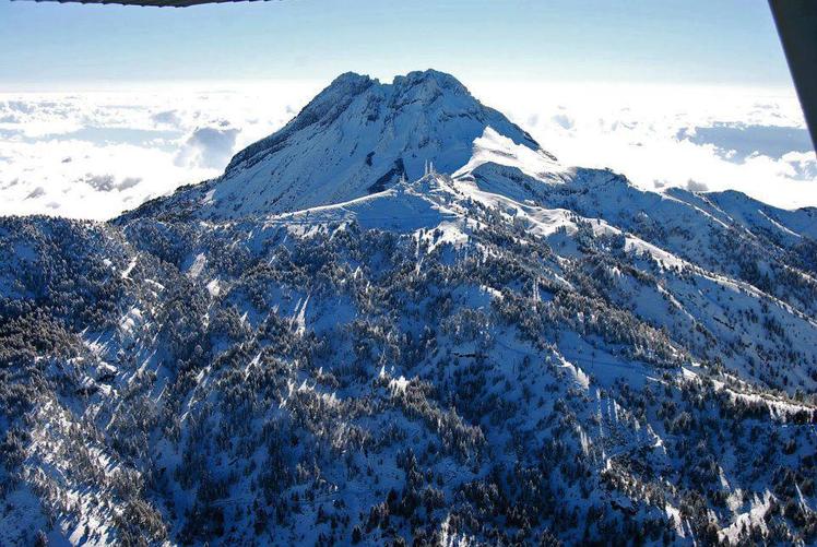 Aereal Photo, Nevado de Colima