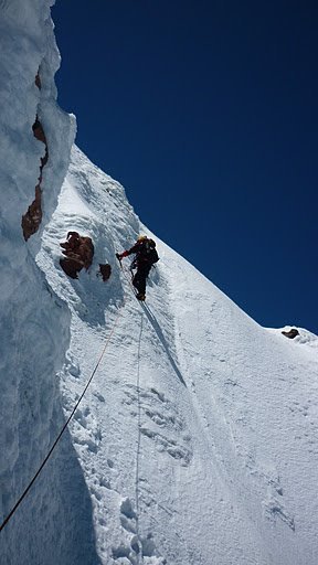 Marcelo Soto y Franz Shirmer  en la pared Sur, Monte Puntiagudo, Los Lagos Chile., Puntiagudo-Cordón Cenizos