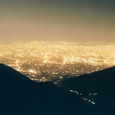 night of tehran from touchal, Tochal